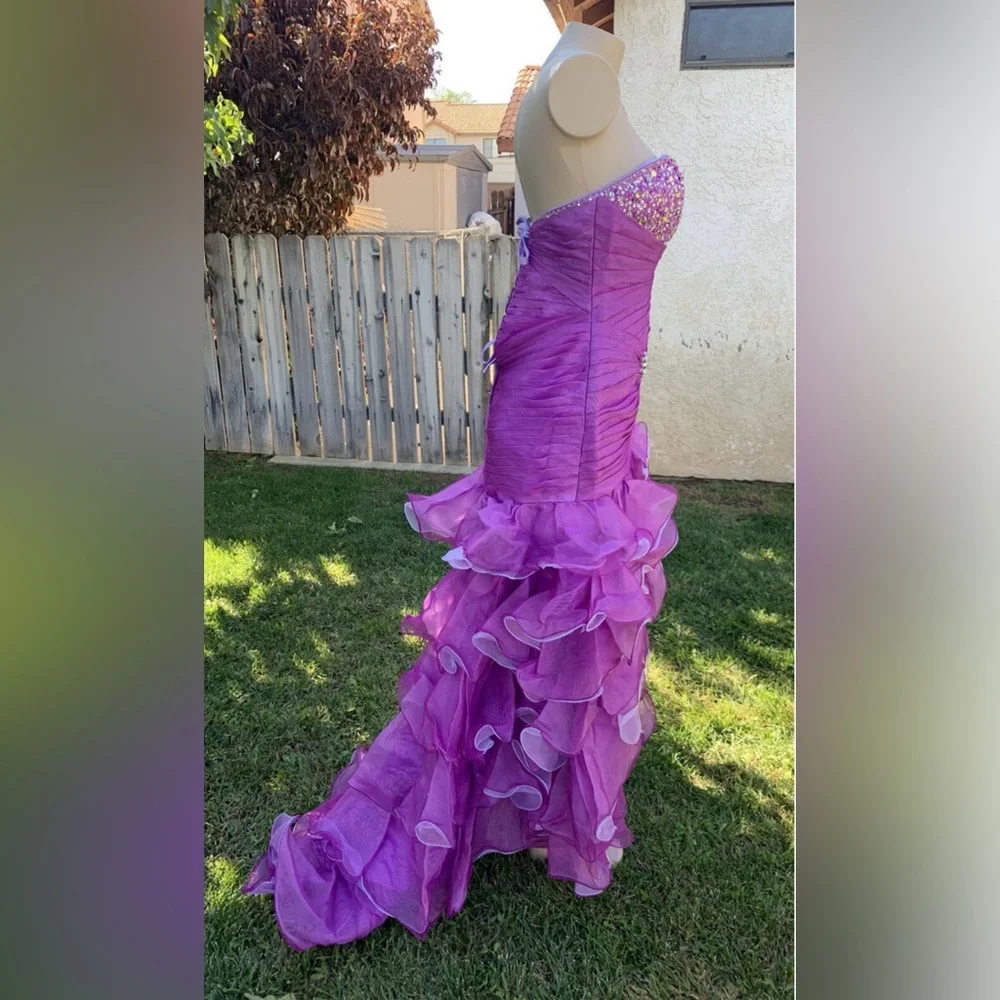 Purple Gown - Picture 3 of 10